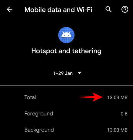 How To Check Hotspot Usage on Android