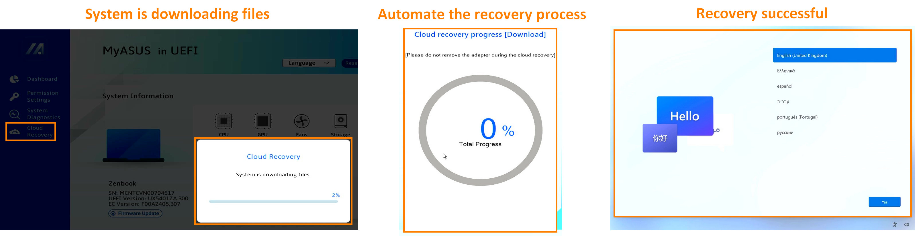 Cloud Recovery in UEFI BIOS - Introduction
