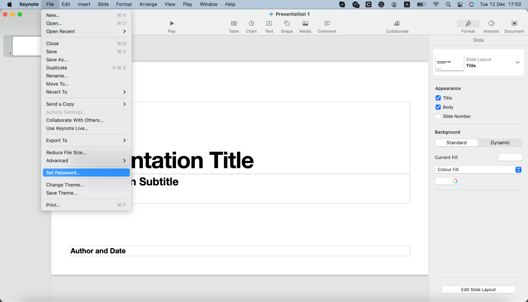 Step 1. Open your document in Pages, Numbers, or Keynote.