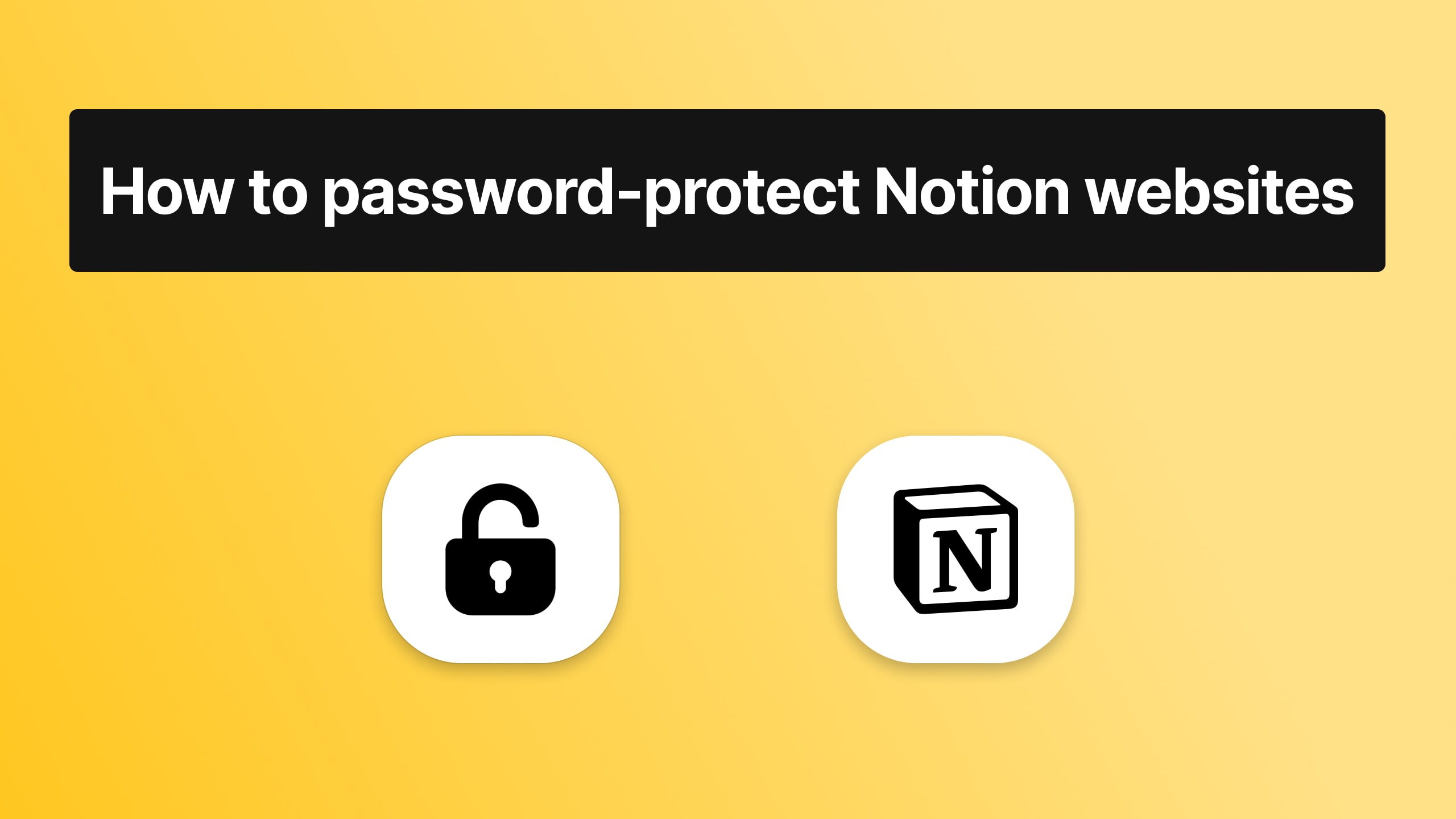 password protect notion