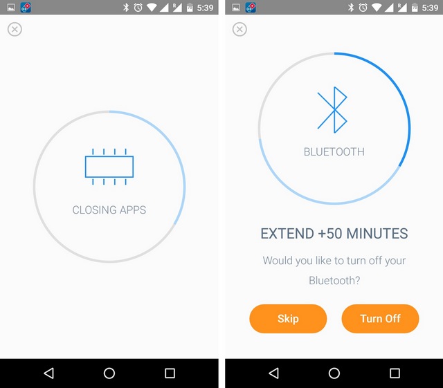 Battery Time Android app features