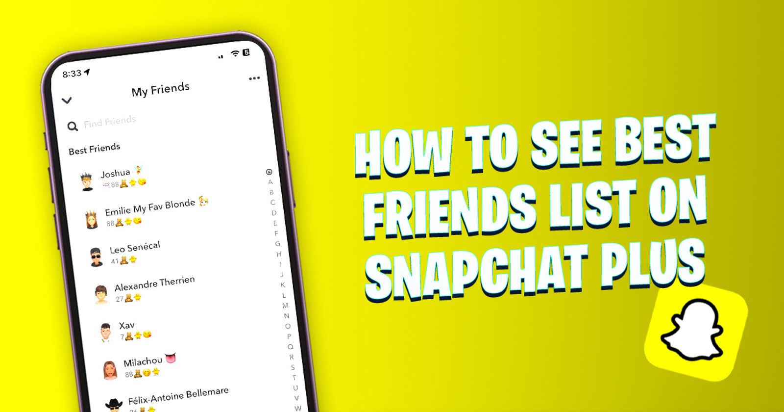 how to see what number you are on someone's snapchat