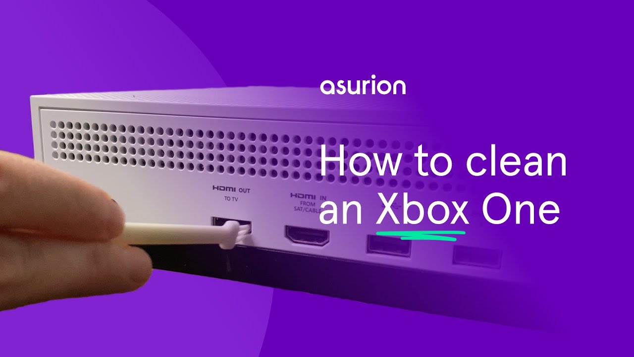 How to Safely Clean Your Xbox One