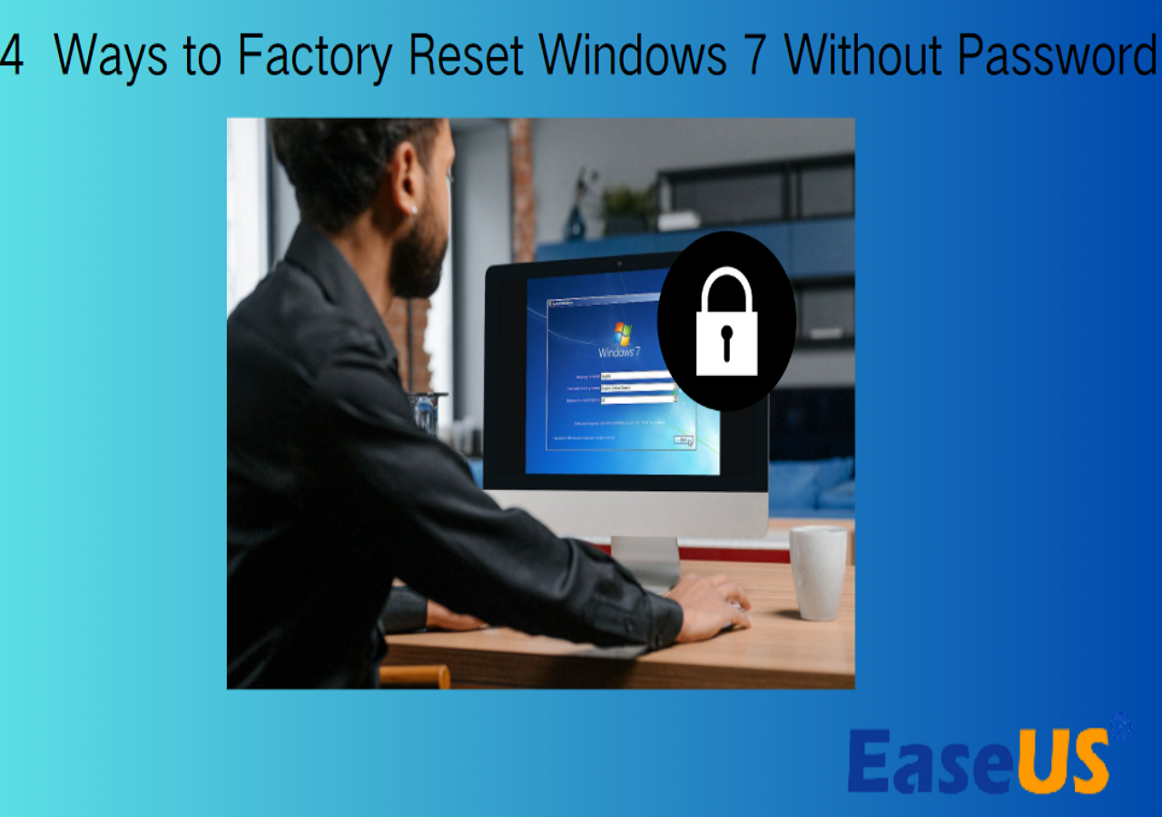 how to factory reset windows 7 without password