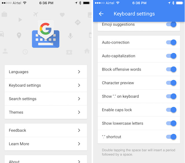essential iPhone apps gboard