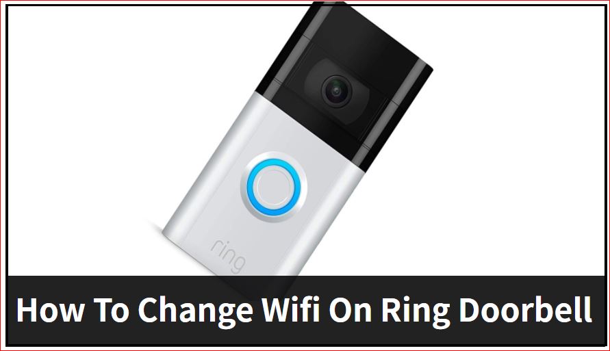 how to change password on ring doorbell
