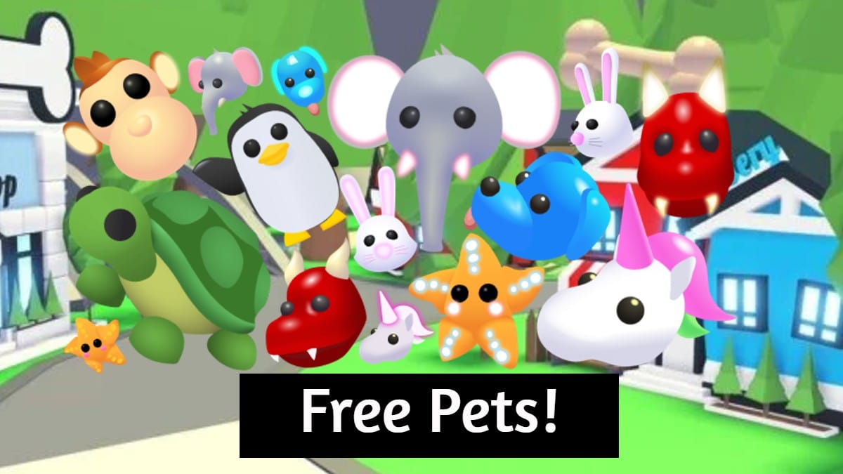 how to get free pets in adopt me