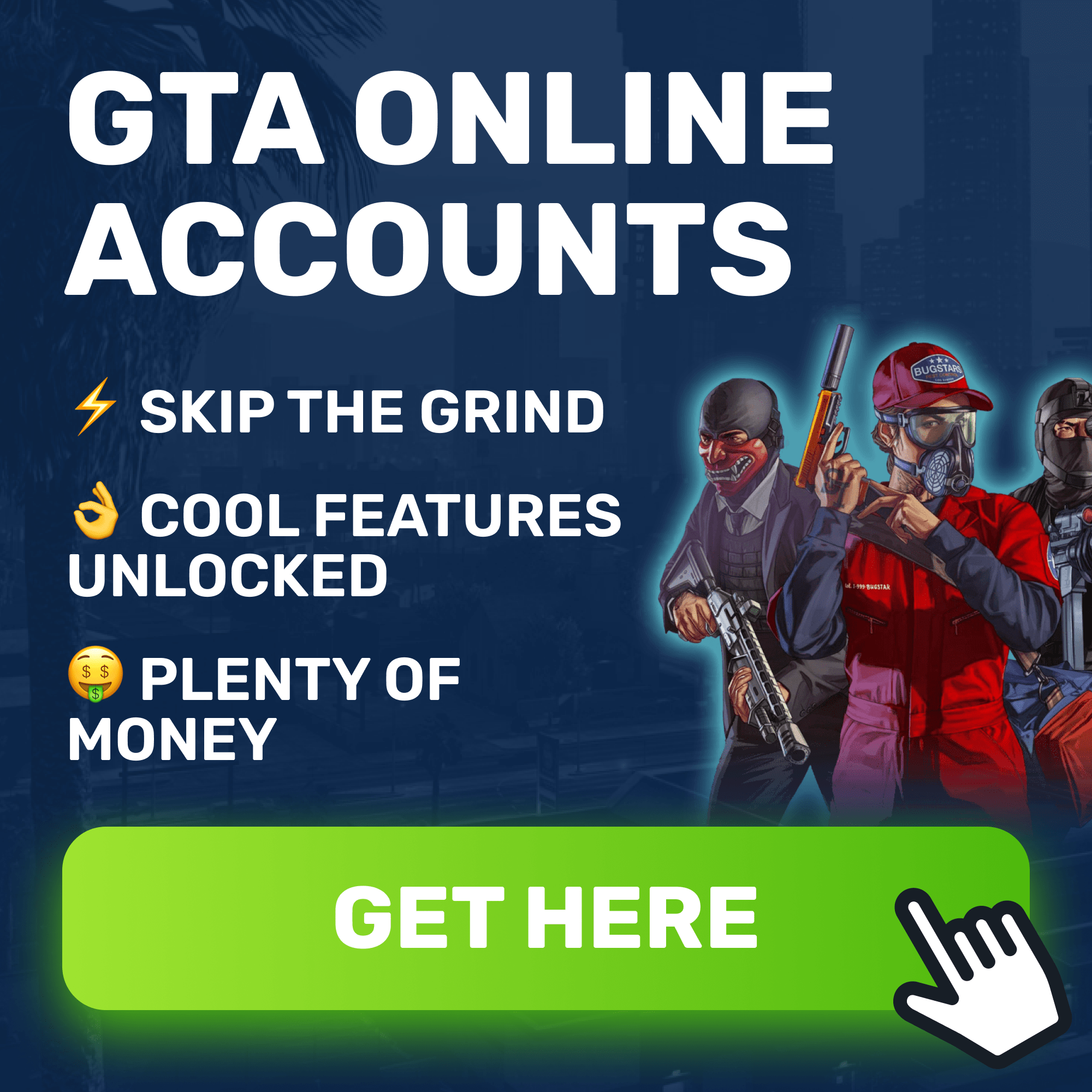 Buy GTA 5 modded accounts