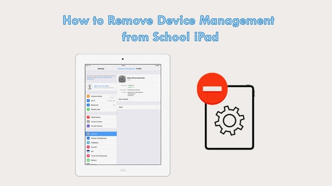 how to delete device management on school ipad free