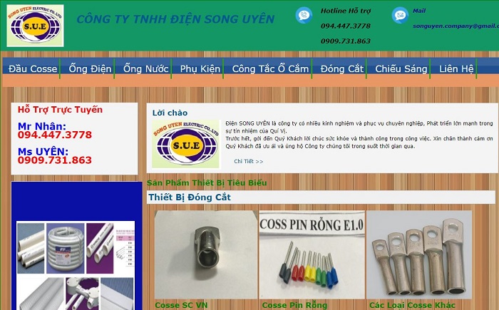 Công ty thiết bị điện Công ty Song Nguyên