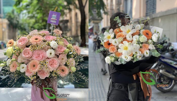 shop hoa tươi quận 1 florist sài gòn